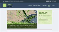 Desktop Screenshot of lawnsforyou.com